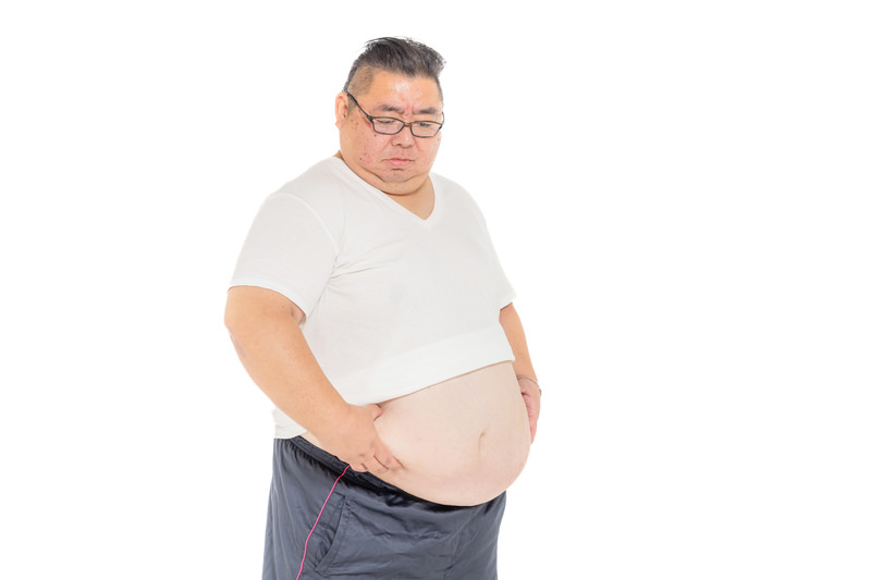太っている人
